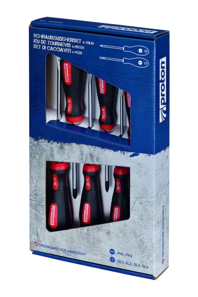 Schraubenzieherset Proton SZ-6C