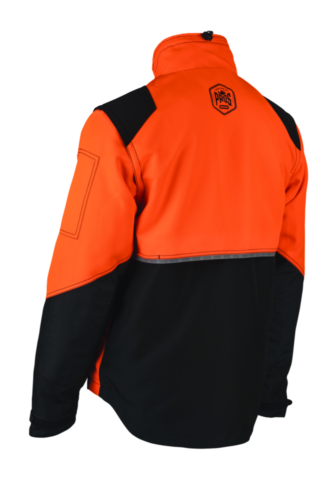 Forstjacke Oregon ForestXFiber orange/schwarz Gr.S