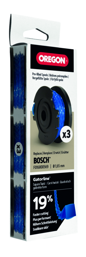 Fadenspulen Oregon Gatorline befüllt 1.65 mm