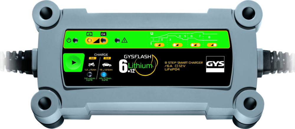 Batterie-Ladegerät GYS Gysflash 6.12 Lithium