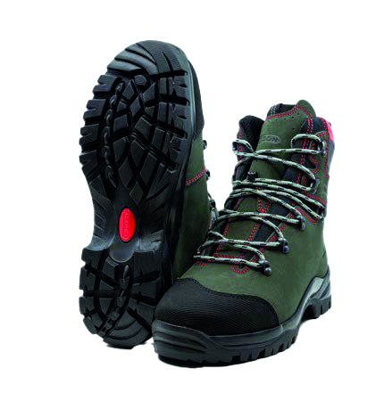 Leder-Schnittschutzstiefel Fiordland Klasse 2, Gr. 43