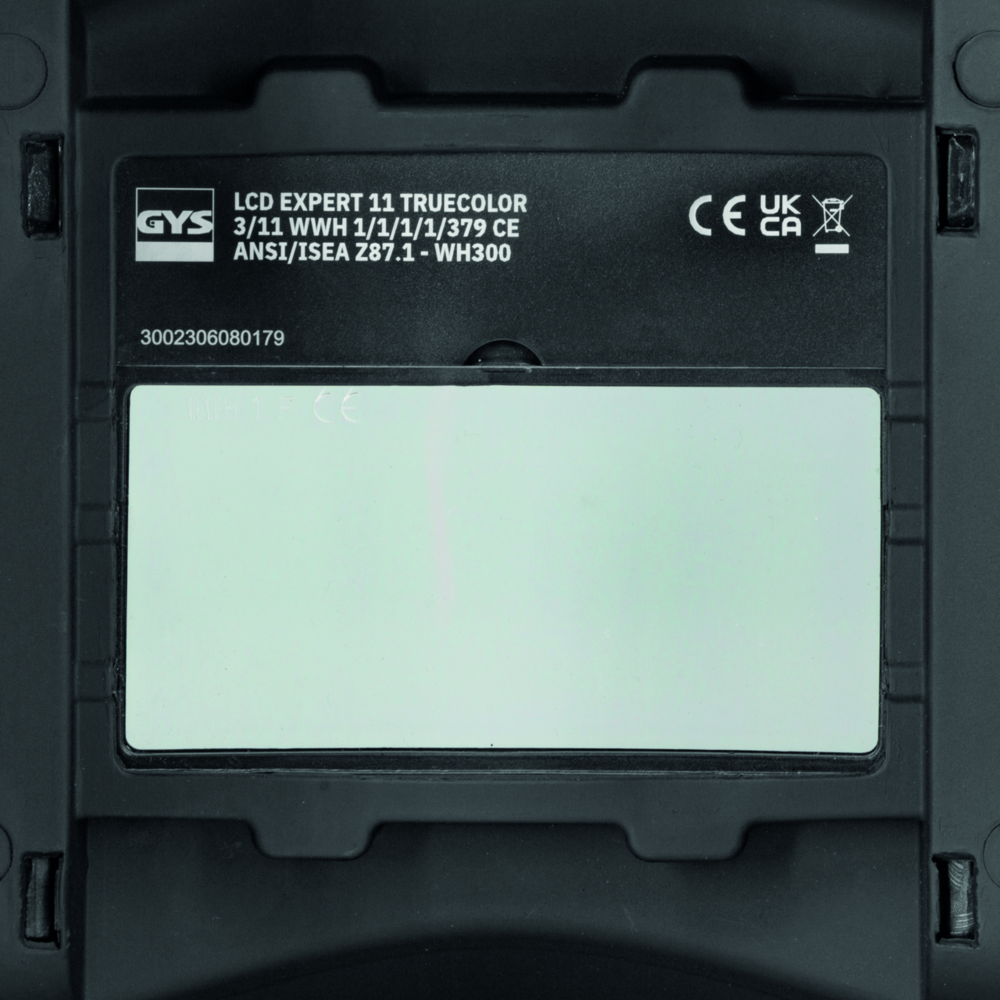 Schweisshelm GYS Expert 11 Carbon True Color