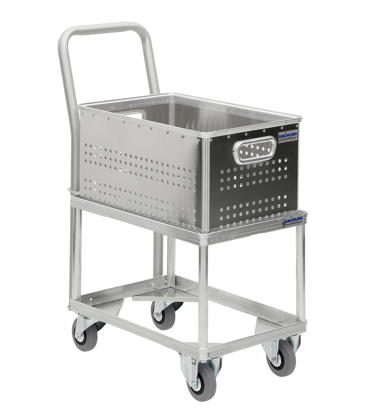 Fahrgestell für Alu-Behälter verschiedene Ausführungen