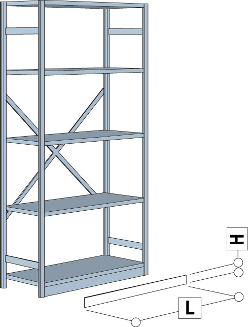 Fussleiste Zinc 1000x100 mm