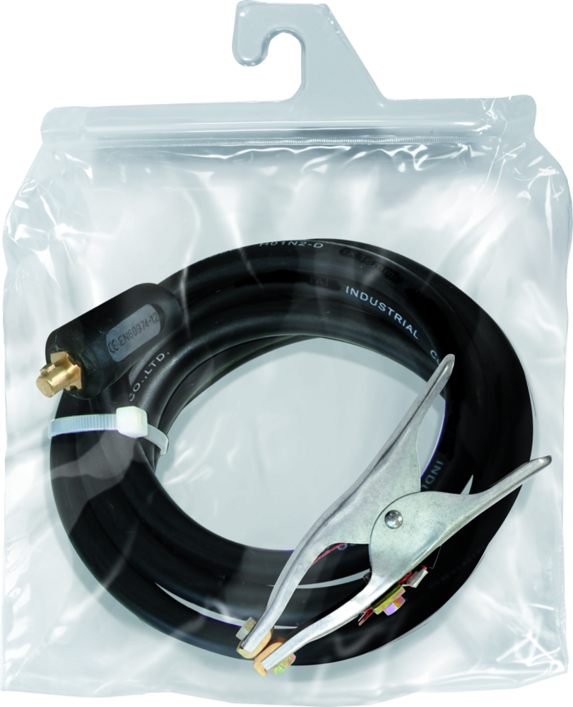 Massekabel GYS 4 m, 400A, 50 mm², Dinse 13 mm