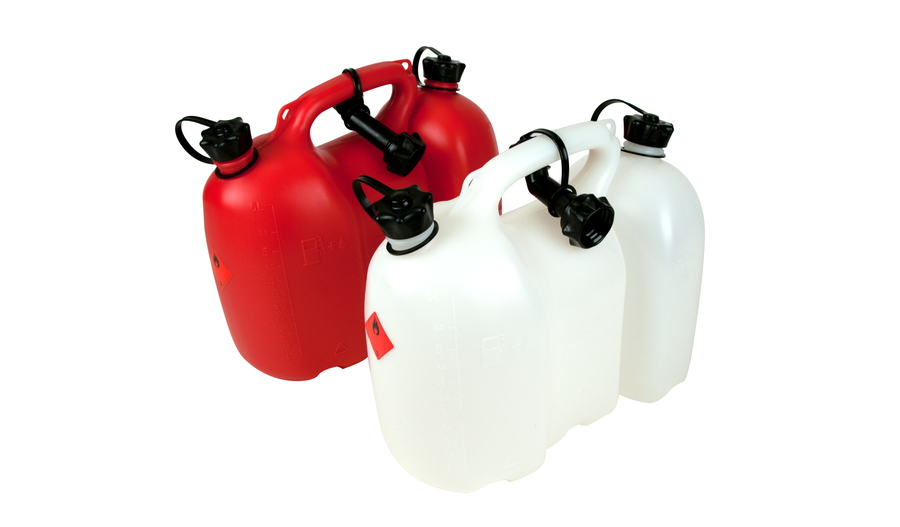 Doppelkanister Profi, rot, 6/3 L