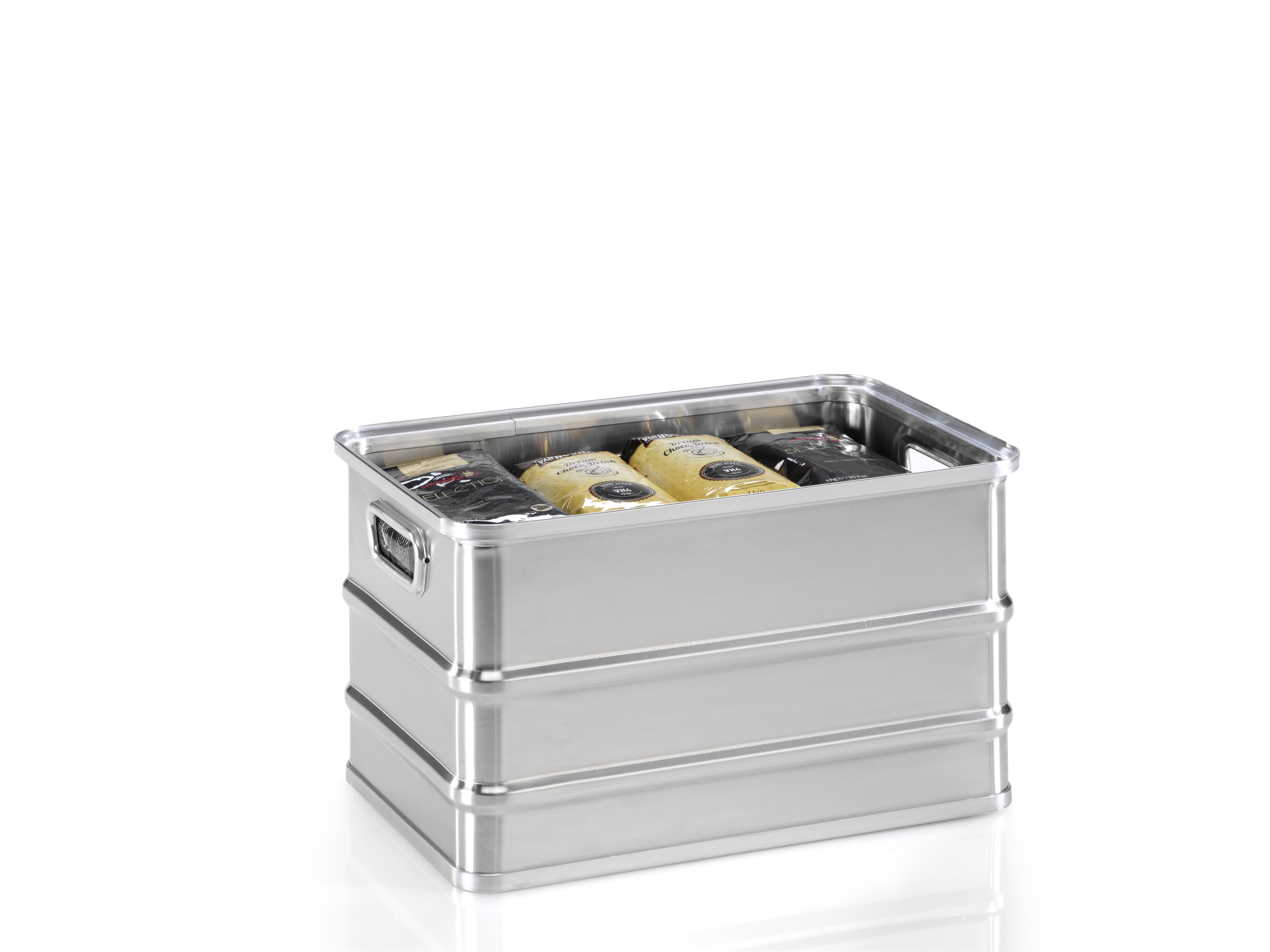 Alu-Behälter 'CRATE' verschiedene Ausführungen