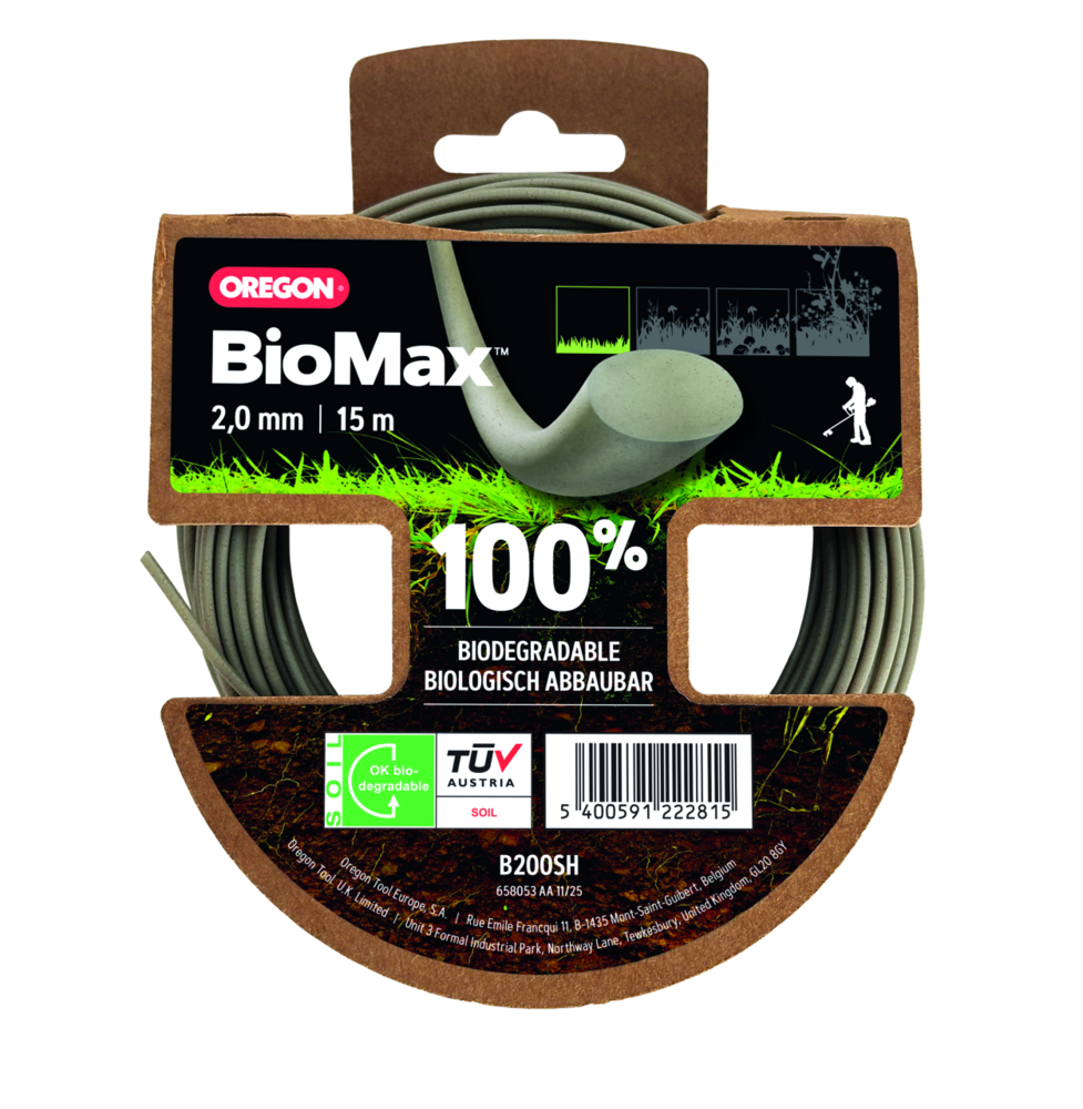 Faden Oregon BioMax, 2.0 mm x 15 m