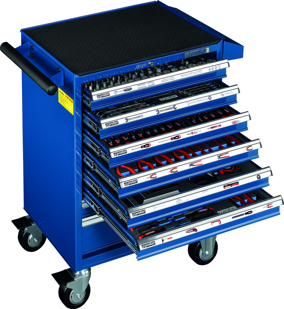 Werkzeugwagen Proton TT-323, 8 Schubladen