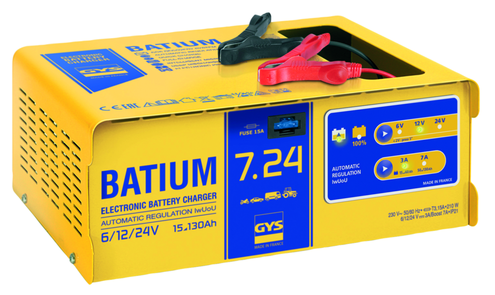 Batterie-Ladegerät GYS Batium 7.24