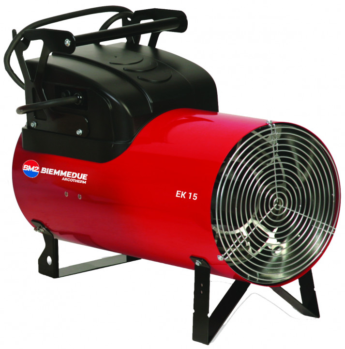 987154-EK-15-C Turbo Heizlüfter EK15C, Elektroheizer für Werkstätten, Garagen, Gewächshäuser und Baustellen