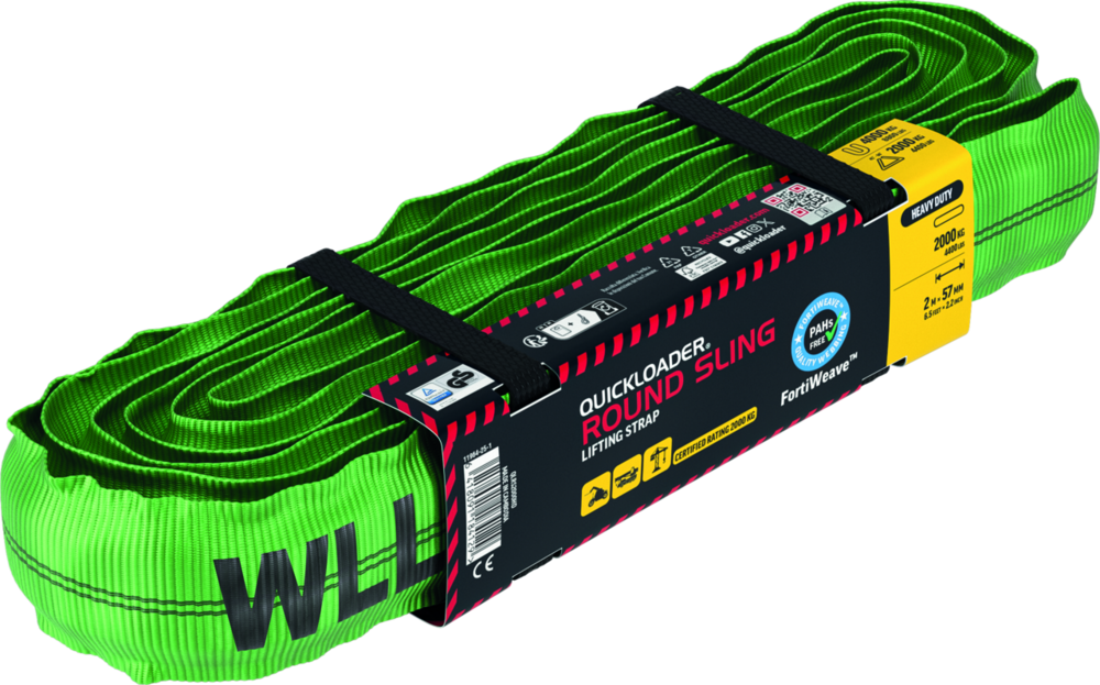 Rundschlinge Quickloader QLRS2000HD, 2 m x 57 mm