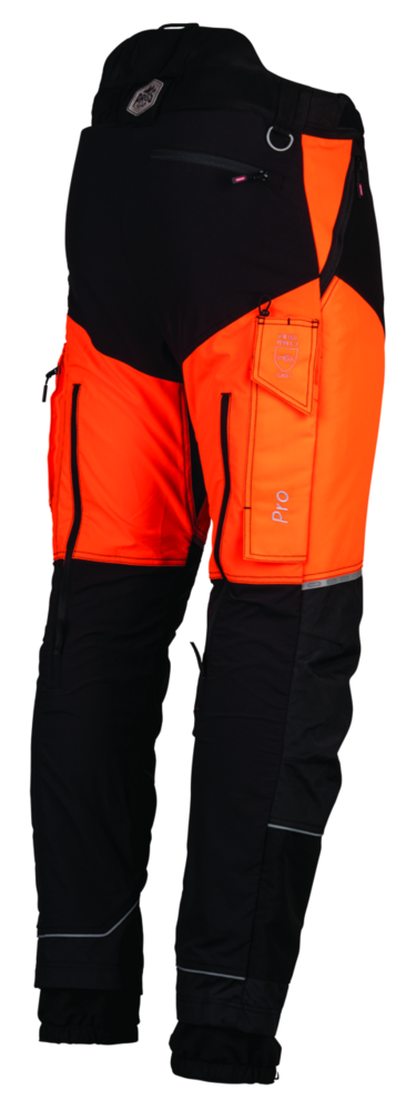 Schnittschutzhose Oregon ForestXFiber orange/schwarz Gr. XXXL