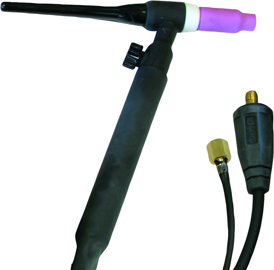 Brennerpaket GYS 4 m, mit Gasventil, SR 17 V, luftgekühlt