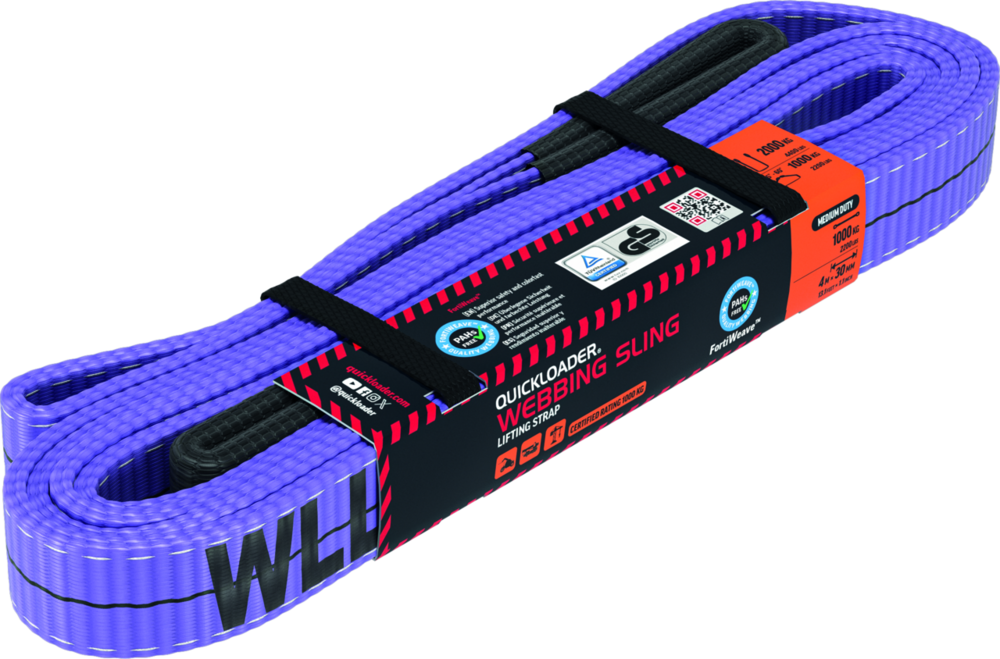 Hebegurt Quickloader QLWS1000MD 4 m x 30 mm