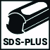 SDS-plus Hammerbohrer Ruko mit 4 Schneiden Ø 8,0 x 160 mm