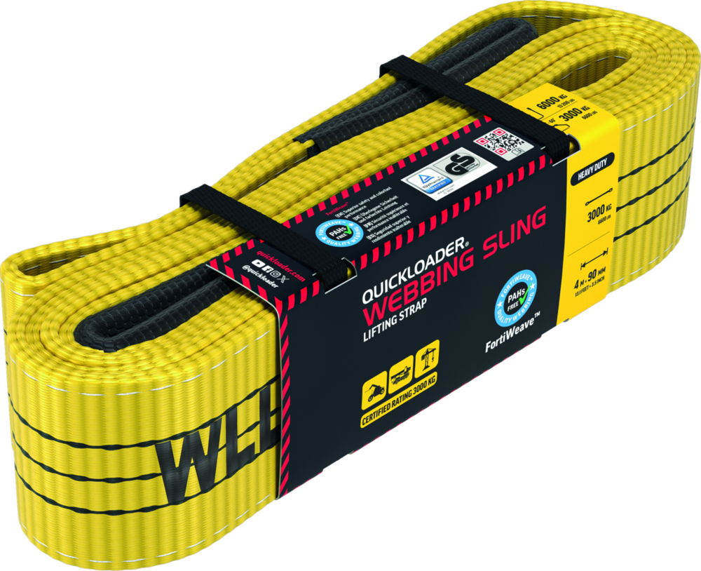 Hebegurt Quickloader QLWS3000HD 4 m x 90 mm