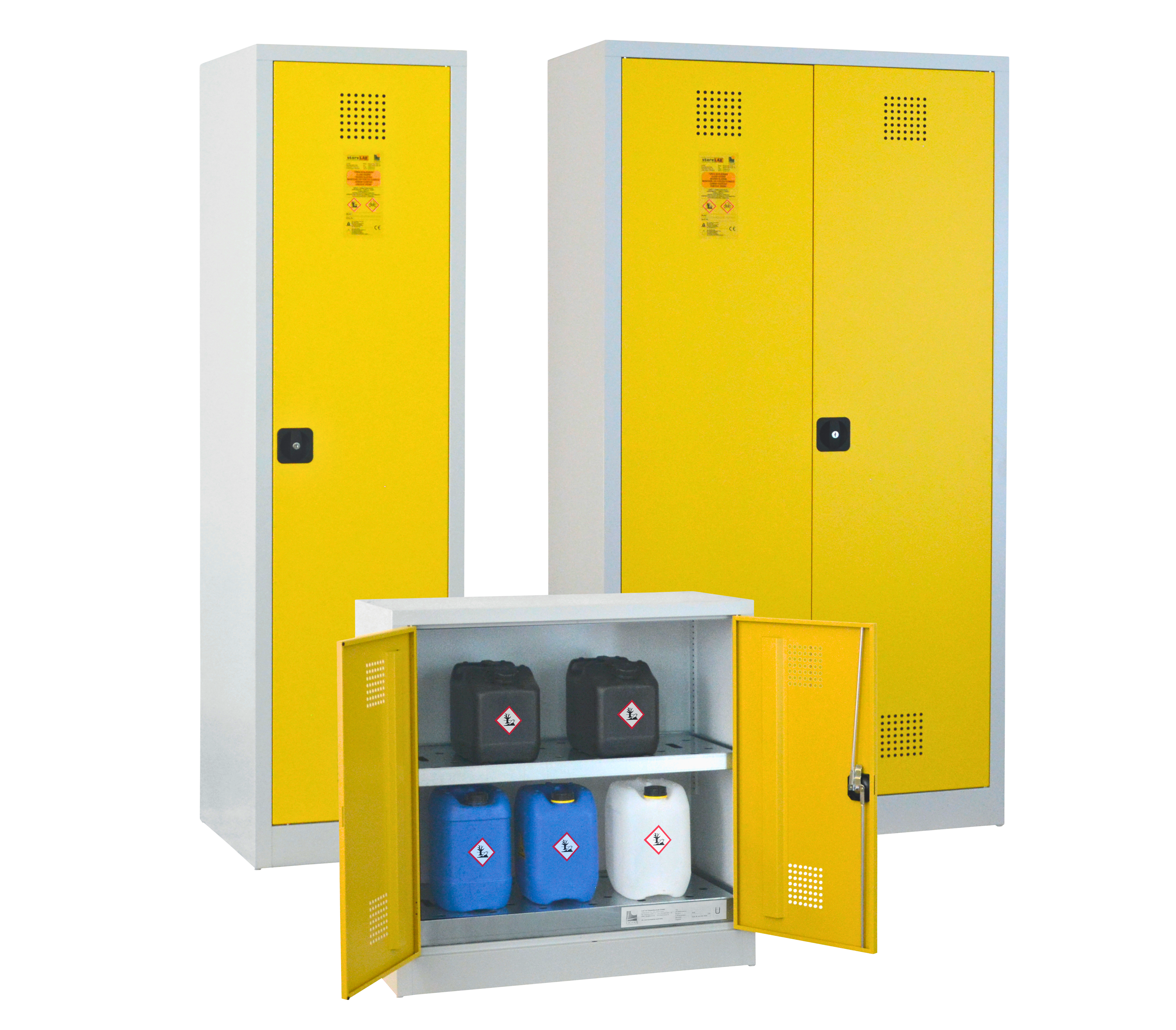 Umweltschrank für wassergefährdende Gefahrstoffe verschiedene Ausführungen