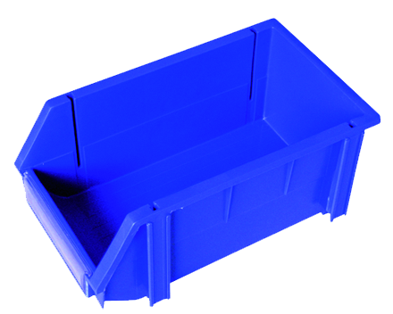 Sichtkasten Widmer, Kunststoff, 105x140x75 mm, blau