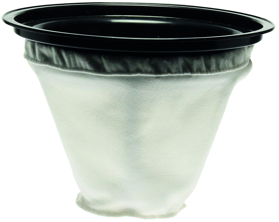 Polyester-Filtersack Proton, kompl. mit Korb und Ring, konisch