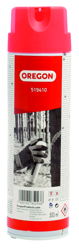 Forstmarkierspray rot fluoriszierend, Dose à 500 ml