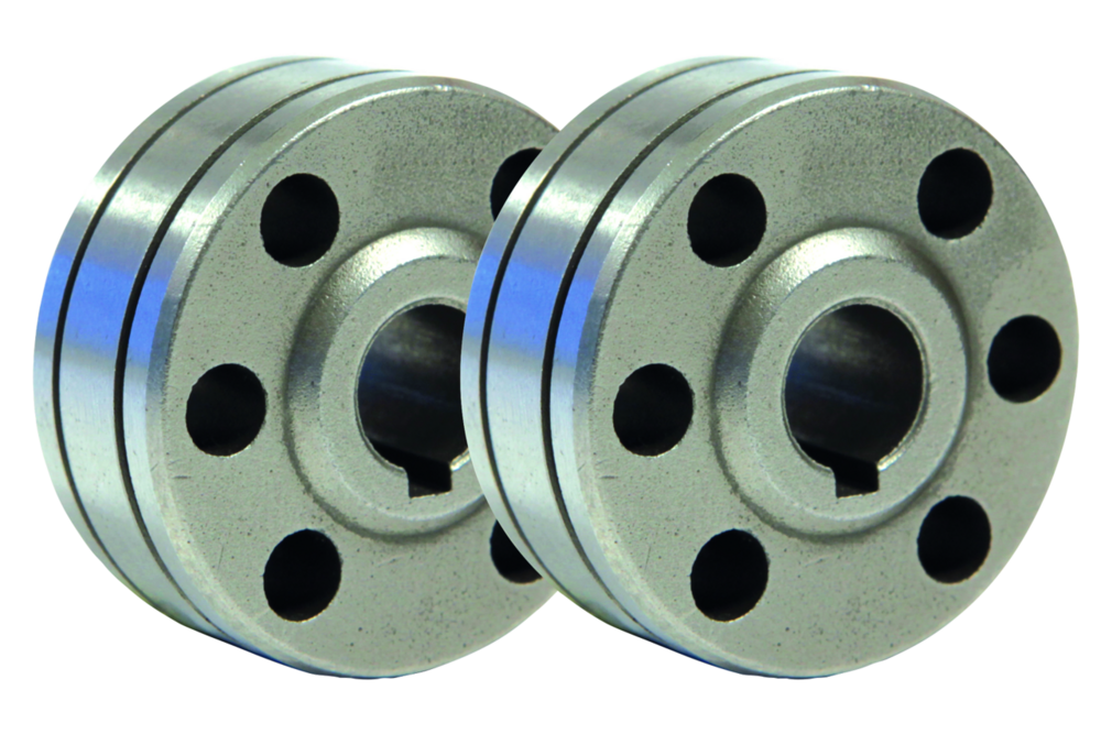 Drahtführungsrollen GYS 2 Stk., Typ B, Ø 1.2 / 1.6 mm, Stahl