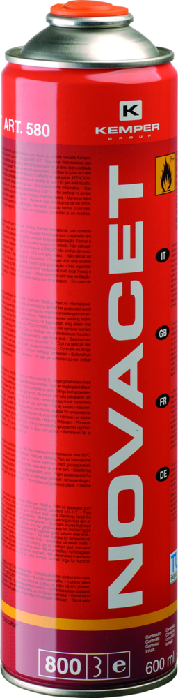 Gaskartusche GYS 600 ml Novacet