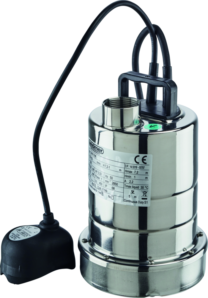 Klarwasser-Tauchpumpe Hydrostar Lower 30 ME - Flachsauger