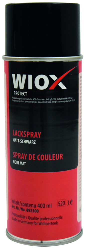 Farbspray matt-schwarz WIOX