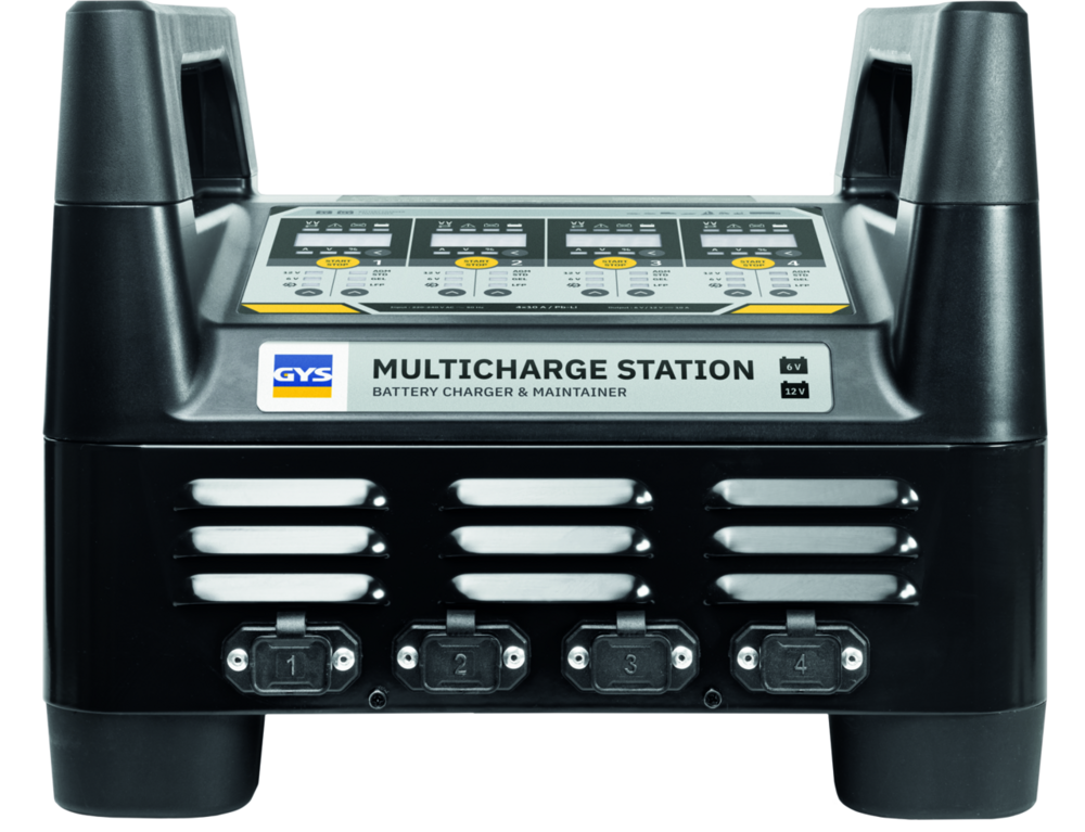 Mehrfachlade-Station GYS 4x10A / Pb-Li