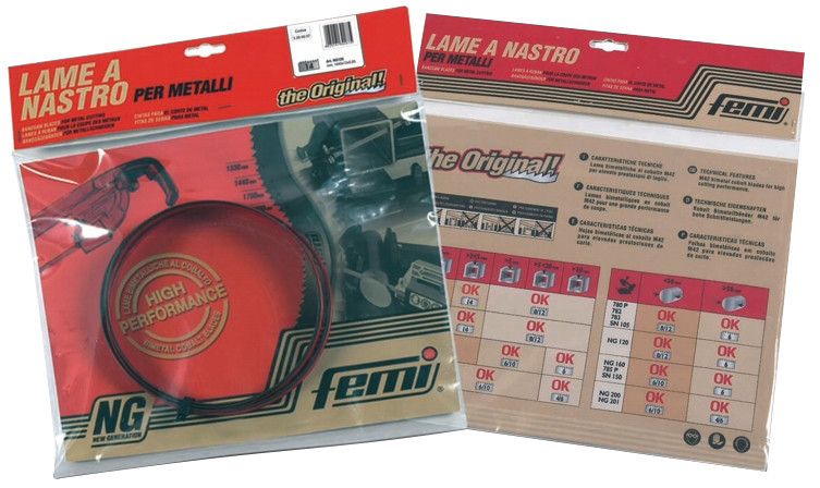 Metall-Bandsägeblatt 1440 x 13 x 0.65 mm Z 6 Metall-Bandsägeblatt 1440 x 13 x 0.65 mm Z 6