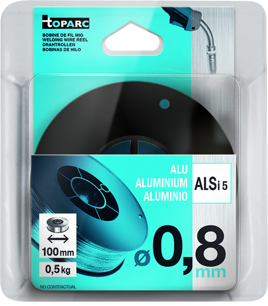 Schweissdraht GYS, 0.5 kg, 0.8 mm, Alu AlSi5