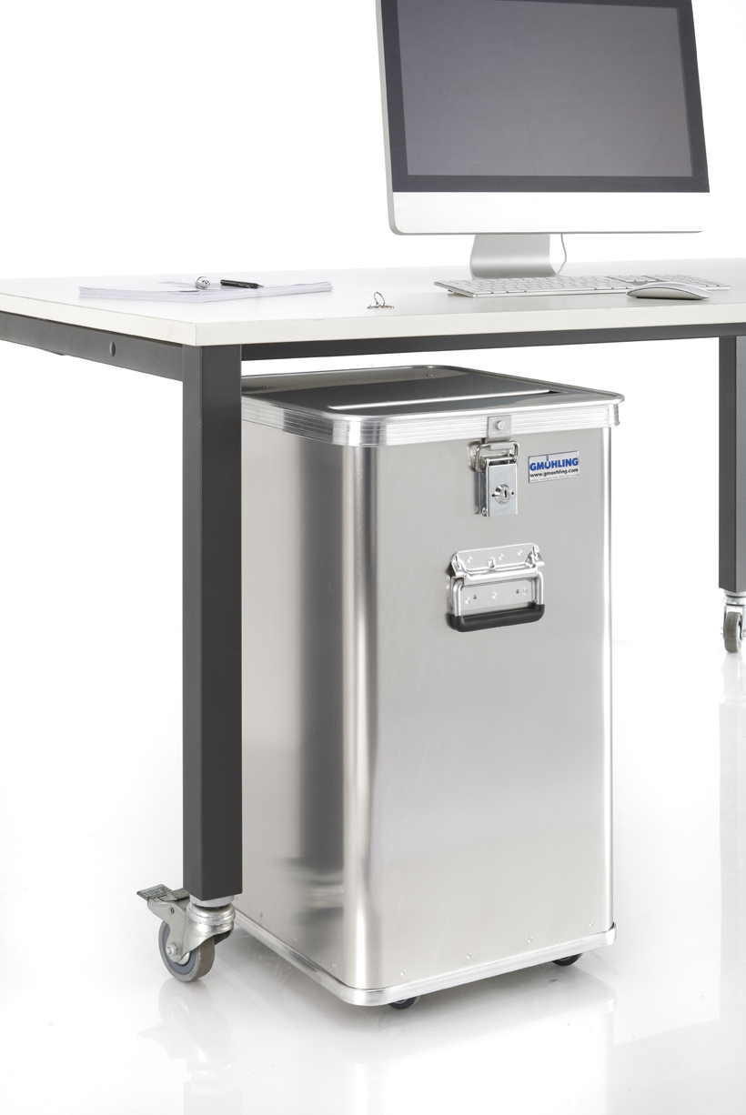 G®-Docu mobiler Datenentsorgungsbehälter 80 Liter