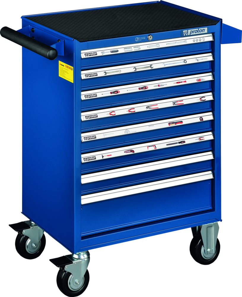 Werkzeugwagen Proton TT-323-PB, 8 Schubladen