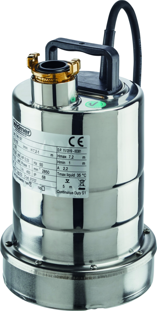 Klarwasser-Tauchpumpe Hydrostar GT-Maxi 200/9 - Flachsauger