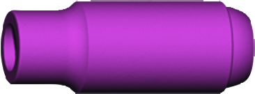 Gasdüsen GYS, 3 Stk., keramisch N5, D 8 mm, L 47 mm