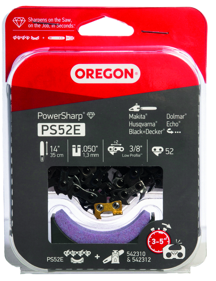 Kette Oregon 3/8", 1.3 mm, 52 Treibglieder,