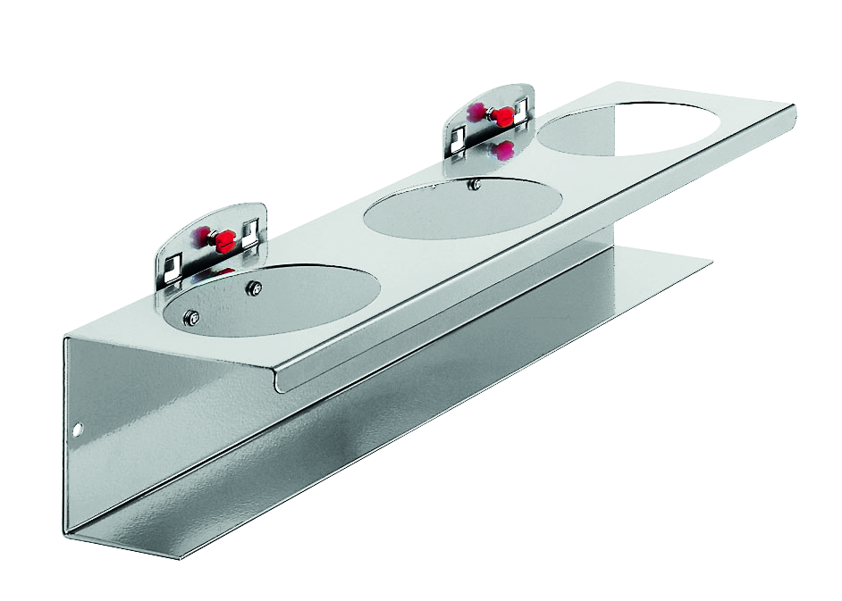 Dosenhalter Widmer, 3-fach, für Dosen bis Ø 70 mm