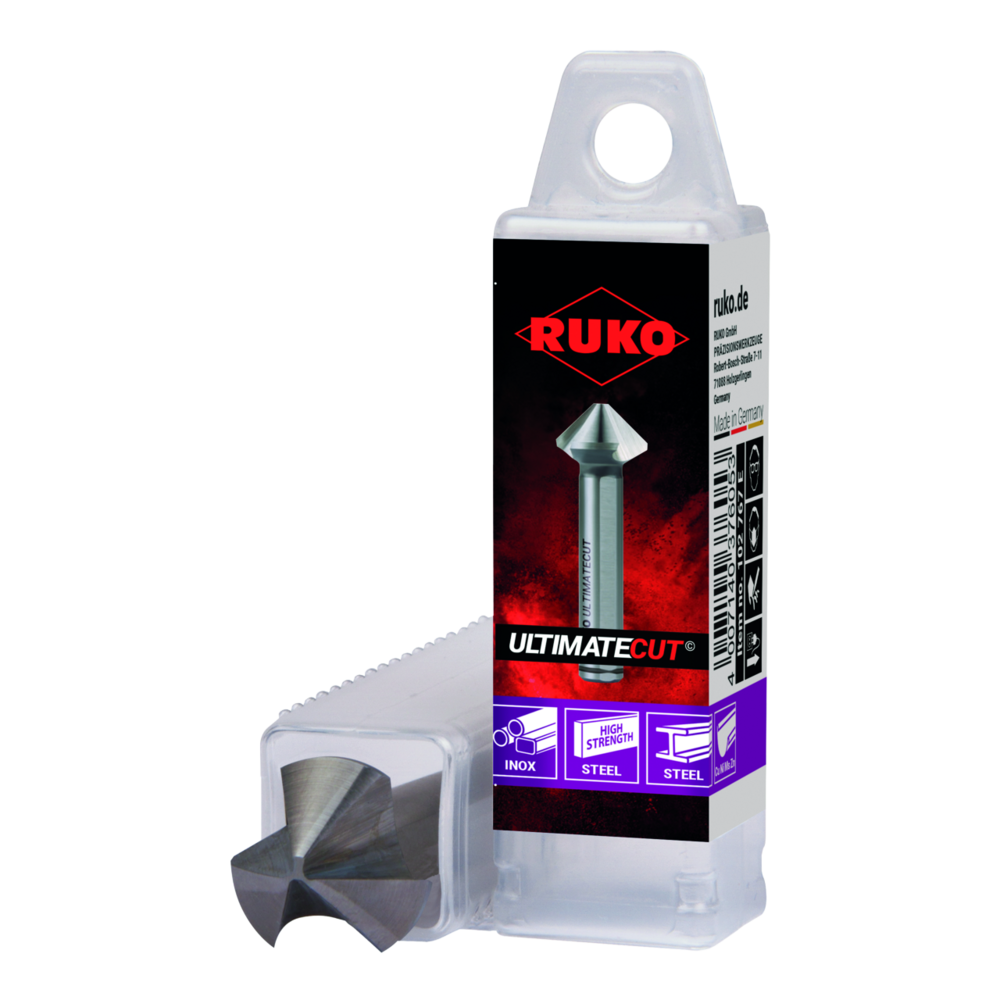 ULTIMATECUT Kegelsenker Ruko HSS DIN 335 Form C 90° Ø 15,0 mm