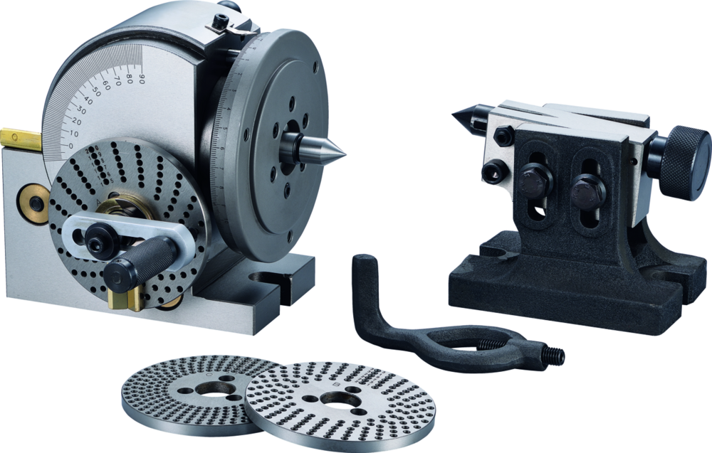 Teilapparat Proton inkl. Reitstock + 3 Teilscheiben