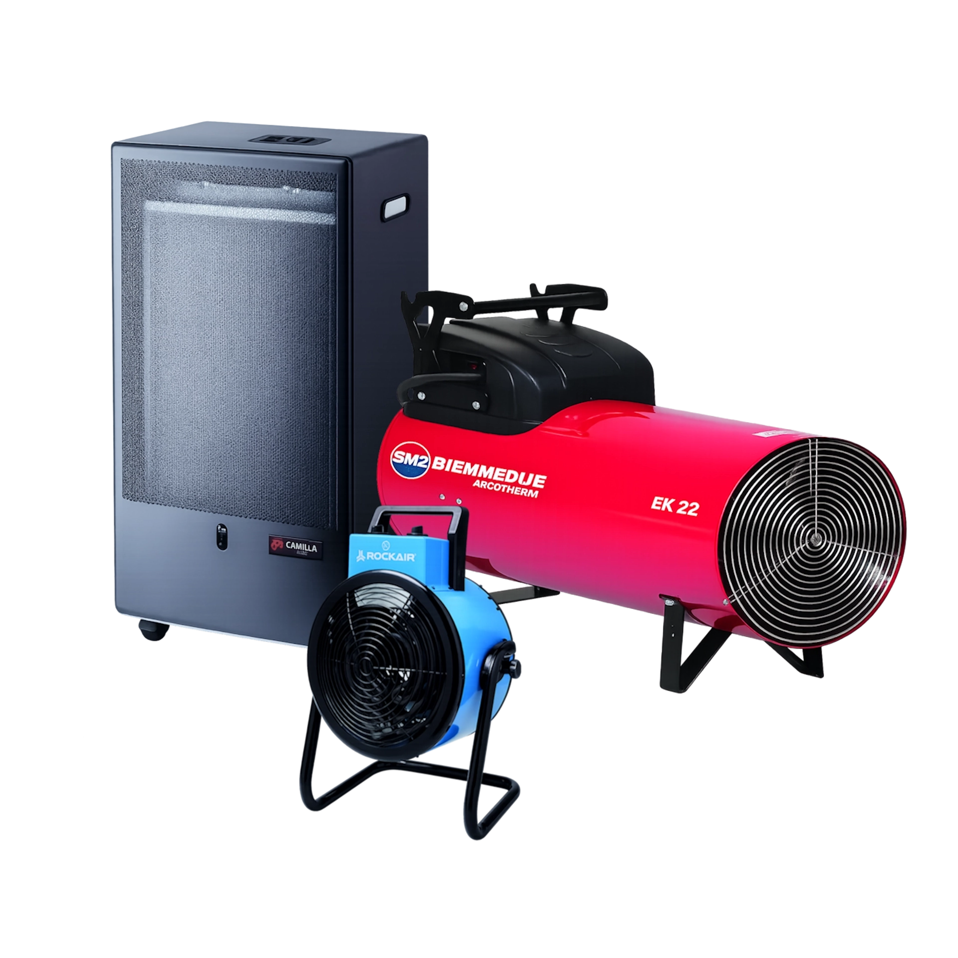 Heizlüfter 3300 Watt mit Thermostat & Luftschlauch, elektrische Werkstattheizung Heizlüfter 3300 Watt mit Thermostat & Luftschlauch, elektrische Werkstattheizung