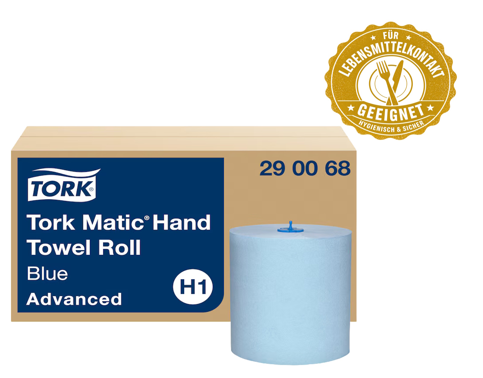 290068 Tork Matic® Papierhandtuchrolle blau  H1