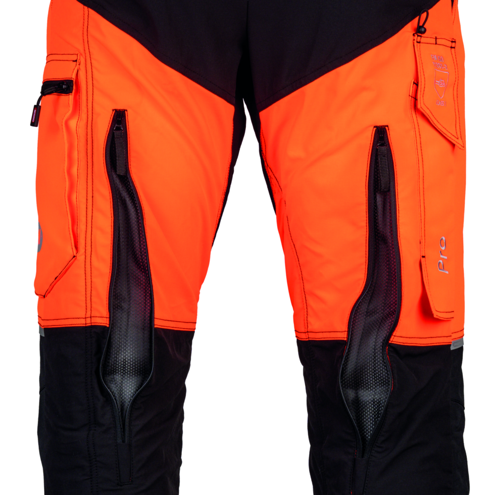 Schnittschutzhose Oregon ForestXFiber orange/schwarz Gr. XXXL