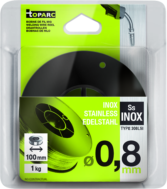 Schweissdraht GYS, 1 kg, 0.8 mm, INOX ER308LSi