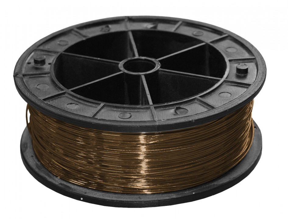 image_21910007_0 Kupfer Stahldraht 0.8 mm, 15 kg
