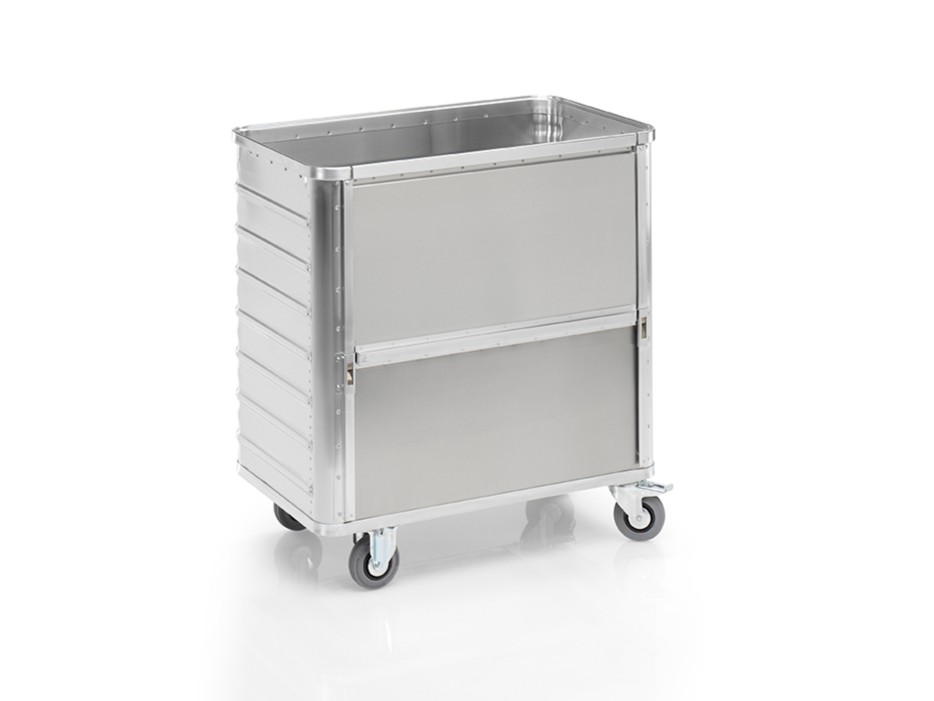 Transportwagen aus Aluminium für leichtes Be- und Entladen