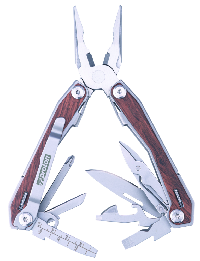 Multitool Proton Bushcraft  mit 15 Funktionen