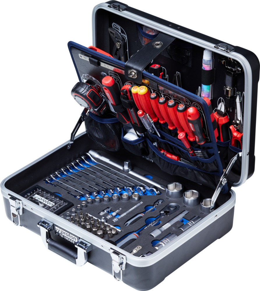 Werkzeugkoffer Proton TB-196ABS-PB