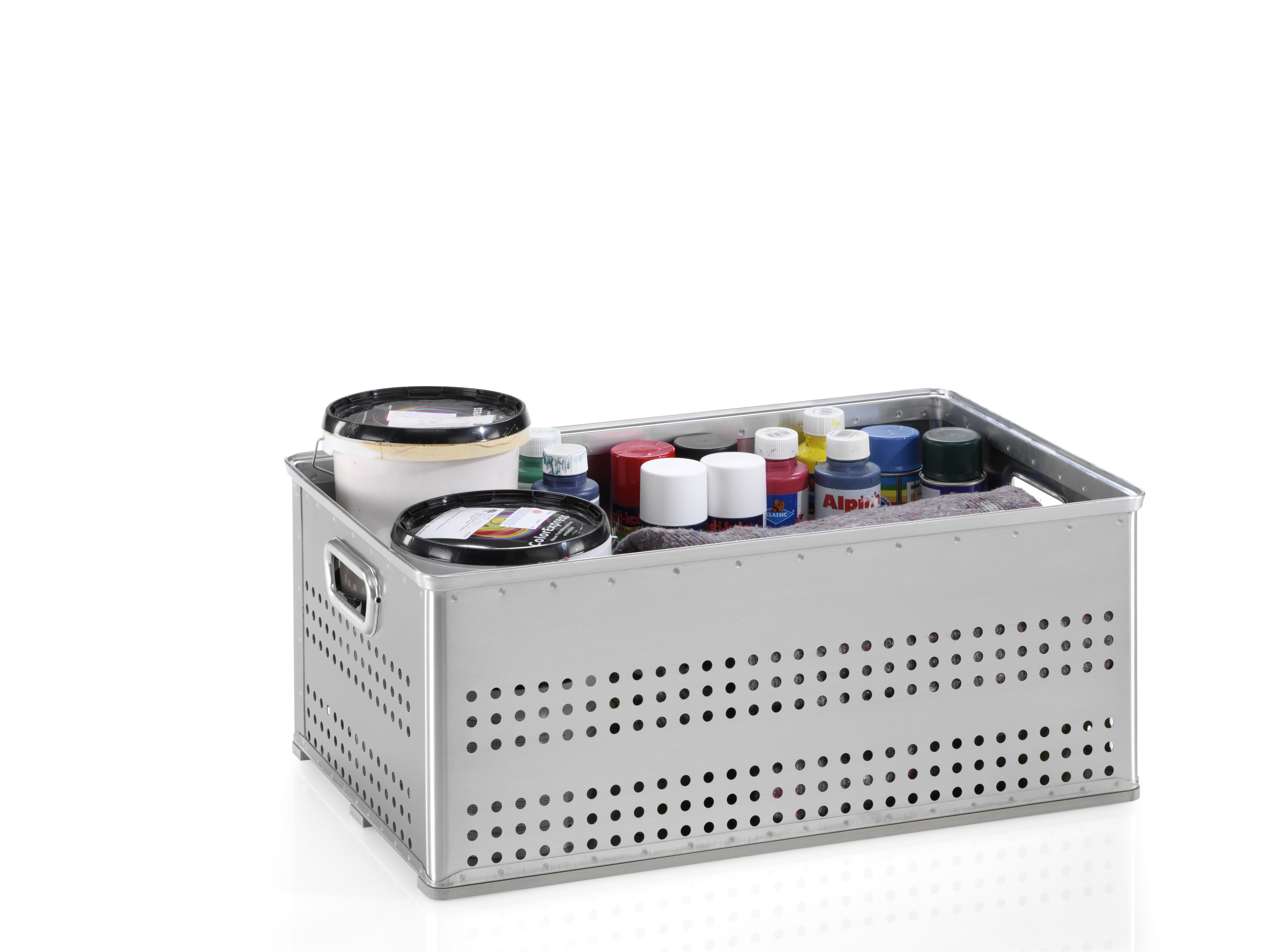 Alu-Behälter, verschiedene Ausführungen