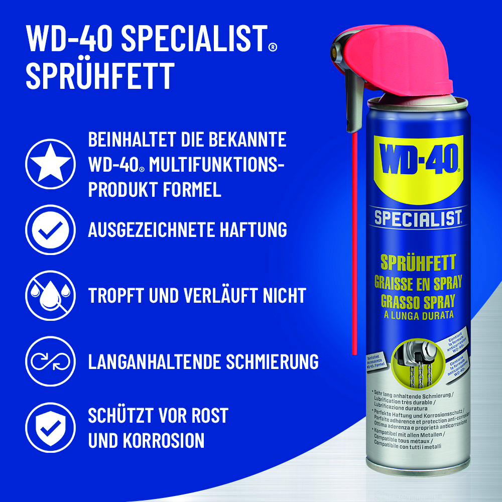 WD-40 Specialist 400 ml Sprühfett
